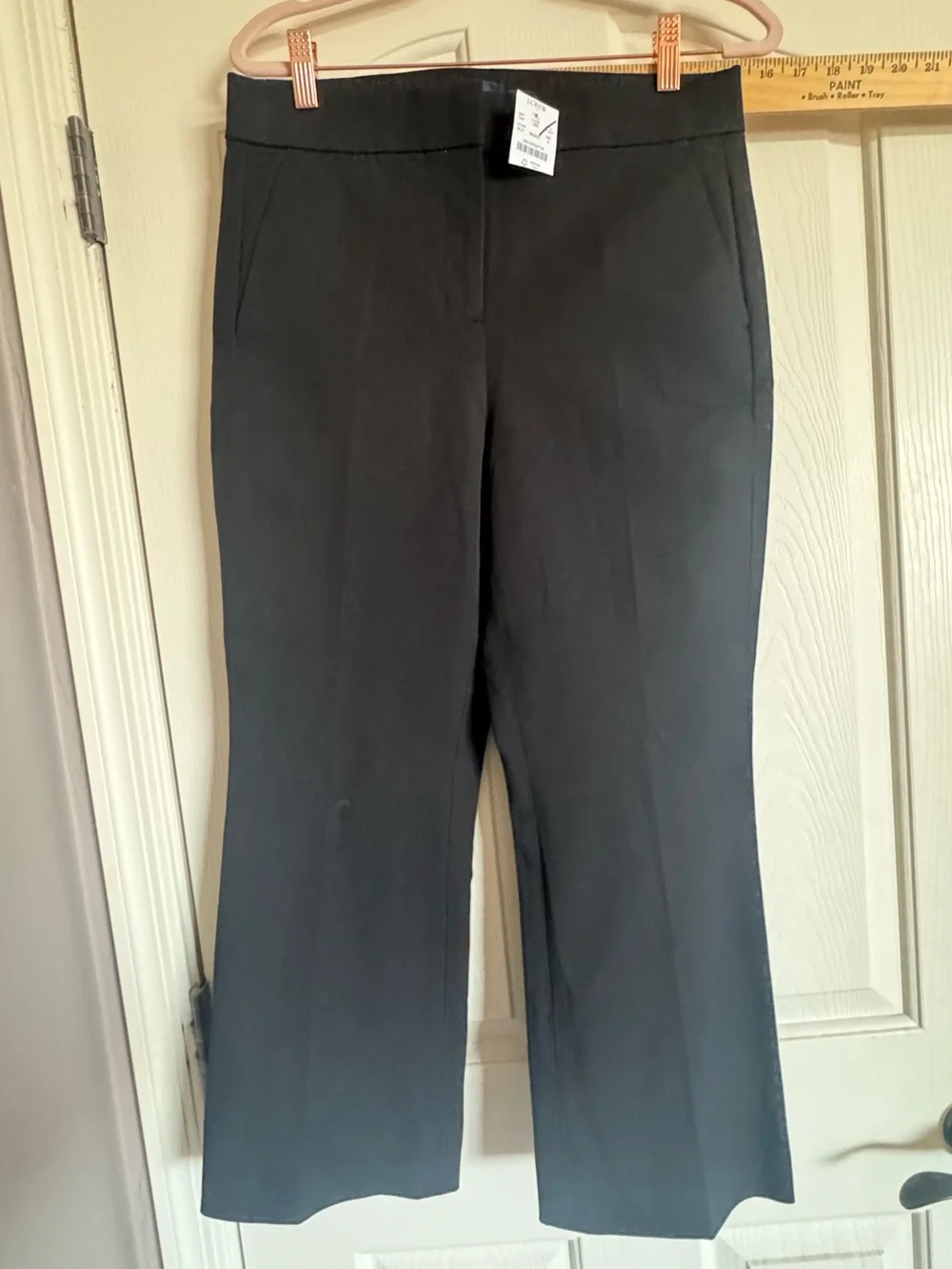 New! J. Crew Kelsey flare pant black